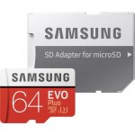 Samsung evo plus mb - mc64ha - carte m�moire flash (adaptateur microsdxc vers sd inclus(e)) - 64 go