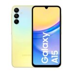 Samsung galaxy a15 4 go / 128 go jaune (personality yellow) double sim a155