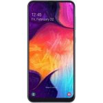 Samsung galaxy a50 - double sim - 128go 4go ram - blanc - amazon - tout oprateurs