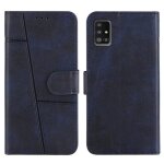 Samsung galaxy a51 4g housse en cuir portefeuille � rabat t�l�phone portable pochette �tui de protectionbleu ...