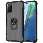 Samsung galaxy note 20 - coque rigide rsistante anti choc avec anneau bague anti chute