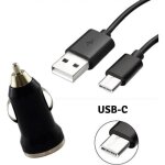 Cble usb - c et chargeur voiture - phonillico - compatible samsung galaxy note 8 / 9 - 1m - noir