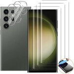 Compatible samsung galaxy s23 ultra 5g - 3 films protection écran verre trempé incurvé + 2 films objectifs ... Compatible samsung galaxy s23 ultra 5g - 3 films protection écran verre trempé incurvé + 2 films objectifs ...