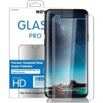 Protection �cran - samsung - galaxy s9 - film verre tremp� incurv� - r�sistant aux rayures - compatible ...