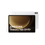 Samsung galaxy tab s9 fe + 124 - 256 go - 12 go ram - exynos 12 go - wi?fi 6 - argent
