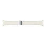 Bracelet - samsung - galaxy watch4 / 5 / 6 / 7 / fe - simili cuir - crème - fermoir magnétique Bracelet - samsung - galaxy watch4 / 5 / 6 / 7 / fe - simili cuir - crème - fermoir magnétique