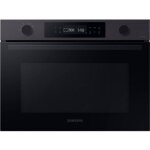 Micro - ondes encastrable - samsung - nq5b4513gbb - 50 litres - 20 fonctions automatiques - noir inox ...