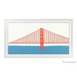 Cadre - samsung - vg - scfa55wtbxc - blanc - 55 pouces - plastique