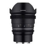 Objectif grand angle - samyang - mf 14 mm t31 vdslr mk2 - ouverture t31 - pour sony e mount - 14 mm fixe ...
