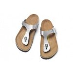 Sandales argentées pour femmes Sandales argentées pour femmes