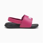 Sandales bb - puma - popcat 20 ac - rose - bride arrire - confort optimal