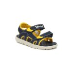 Sandales b�b� - timberland - perkins row 2 - strap - bleu - tige synth�tique - fermeture auto - agrippante ...