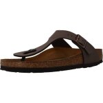 Sandale birkenstock 97915 - femme - marron - boucle de serrage