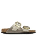 Sandales birkenstock arizona big buckle - femme - jaune - boucle de serrage