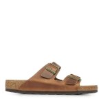 Sandales birkenstock arizona - cognac - cuir huil� - homme