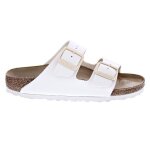 Sandales birkenstock arizona - femme - beige - cuir Sandales birkenstock arizona - femme - beige - cuir