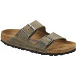 Sandales birkenstock arizona sfb cuir gras - homme - vert