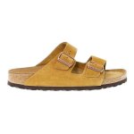Sandales birkenstock - homme - daim - nubuck - jaune