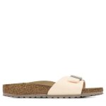 Sandales birkenstock madrid bs - femme - rose - boucle de serrage - vegan