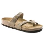 Sandales birkenstock mayari en cuir marron pour femme - pointure 35