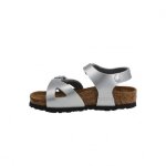 Sandale - birkenstock - rio cadet - gris (argent) - boucle de serrage - dessus synth�tique - semelle ...