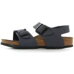 Baskets birkenstock new york kinder pour fille en synth�tique gris avec fermeture � boucles et � enfiler ...