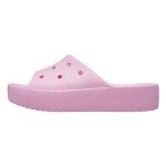 Sandales crocs classic platform slide flamant rose femme - crocs -  enfiler - lgret - confort  360 ...