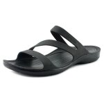 Sandales - crocs - swiftwater - noir - synthtique - antidrapantes