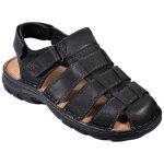 Sandales cuir scratch - hm231d1 black