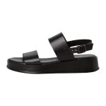 Sandales cuir tamaris - noir