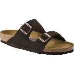 Sandales - birkenstock - arizona soft footbed - daim - marron - confort optimal