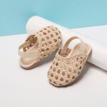 Sandales d�t� pour b�b�s filles funmoon - blanc - chaussures de plage en plein air