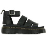 Sandales - dr martens - clarissa ii quad - noir - cuir - boucles