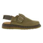 Sandales - dr. martens - jorge 2 - cuir nubuck - kaki - talon plat 3 cm