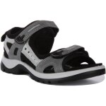 Sandale - ecco - offroad yucatan - cuir nubuck - boucle de serrage - gris