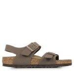Birkenstock new york - sandales enfant fille marron (birko?flor nubuck)