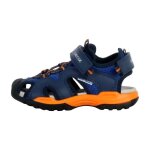 Sandales � scratch geox borealis - royal - orange