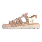 Geox sandales enfant soleima ? bride / boucle bout ouvert plat cuir & synth�tique blanc