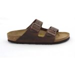 Sandale - birkenstock - arizona birko - flor - marron - semelle anatomique - bride ajustable