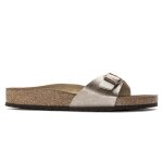 Sandales femme - birkenstock - madrid - marron - lacets - cuir