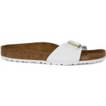 Sandales femme - birkenstock madrid patent white - blanc - synthétique Sandales femme - birkenstock madrid patent white - blanc - synthétique