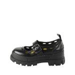 Sandales femme - buffalo - aspha jane 2 - vegan box - noir - �co - responsable