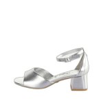 Sandales femme - buffalo - lilly neat - boucle de serrage - synth�tique - argent� - 39