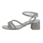 Sandales femme - buffalo - lilly spark - argent� - gris - adulte