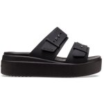 Sandales - crocs - brooklyn low - noir - taille 37 / 38 - boucle de serrage