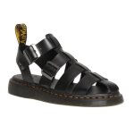 Sandales femme - dr martens - garin black brando - cuir - bride - noir Sandales femme - dr martens - garin black brando - cuir - bride - noir