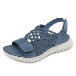 Sandales femme t confortable sport lgret plateforme - bleu - insfity - mp193286849