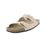 Sandale femme - geox - brionia d15lsa 00040 - cuir rose dor�e - confort exceptionnel - bride / boucle ...