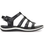 Sandales cuir geox vega - noir