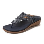 Sandales femme - insfity - simili cuir - talon carr� - bleu